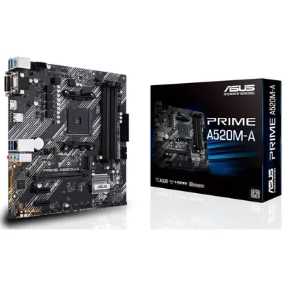 ASUS PRIME A520M-A II/CSM AMD A520 Sockel AM4 micro ATX