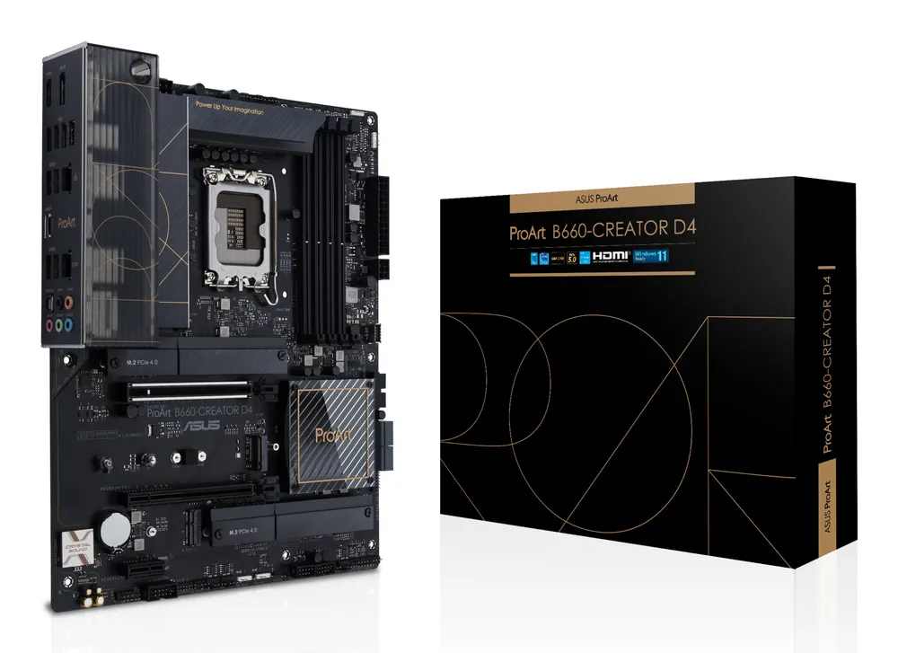 ASUS PROART B660-CREATOR D4 Intel B660 LGA 1700 ATX