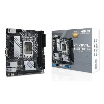 Motherboard ASUS PRIME H610I-PLUS D4 Intel H610 LGA1700 DDR4 Mini ITX Ohne WiFi