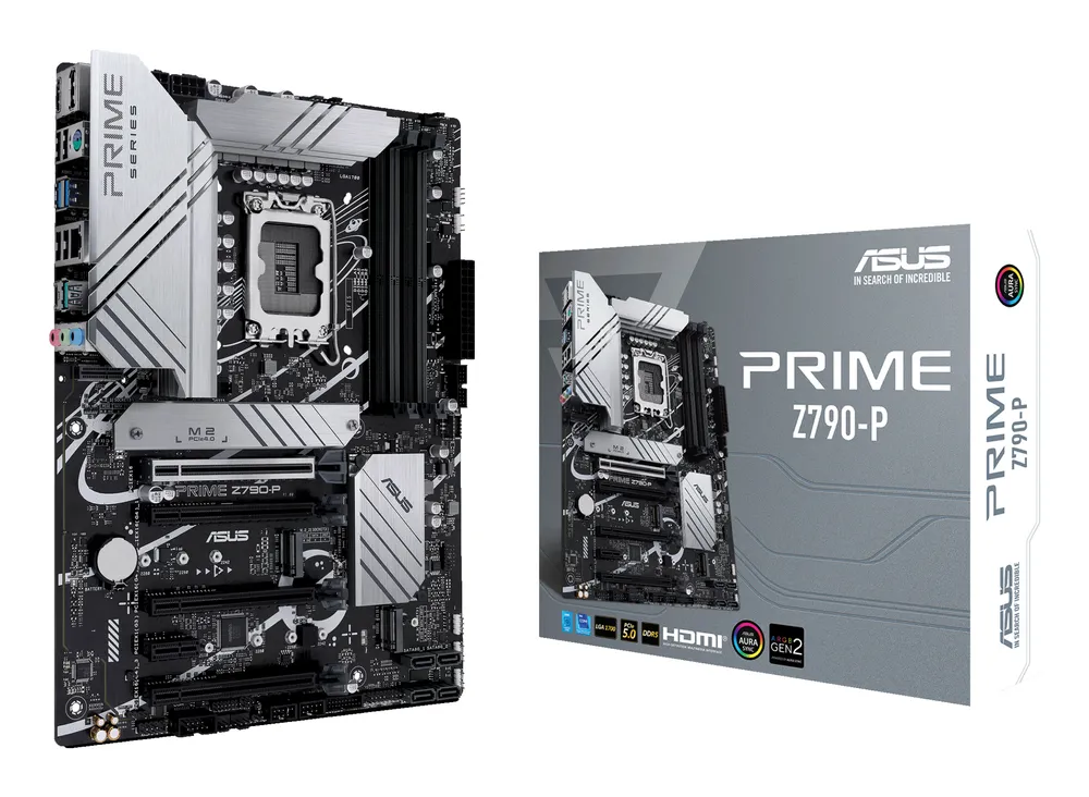 Motherboard ASUS PRIME Z790-P Z790 LGA1700 DDR5 ATX 2.5GbE PCIe 5.0 M.2 RGB