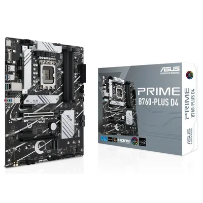 ASUS PRIME B760-PLUS D4 Intel B760 LGA 1700 ATX
