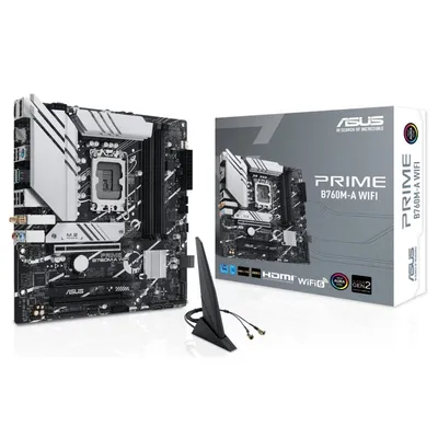 ASUS PRIME B760M-A WIFI Intel B760 LGA 1700 micro ATX