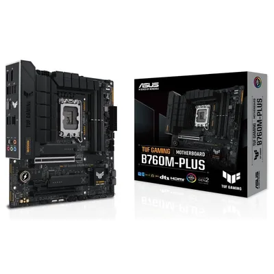 ASUS TUF GAMING B760M-PLUS Intel B760 LGA 1700 micro ATX