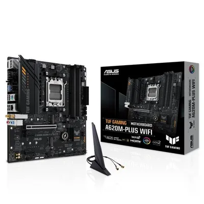 ASUS TUF GAMING A620M-PLUS WIFI AMD A620 Sockel AM5 micro ATX