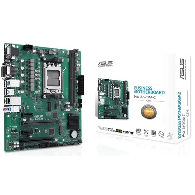 ASUS PRO A620M-C-CSM AMD A620 Sockel AM5 micro ATX