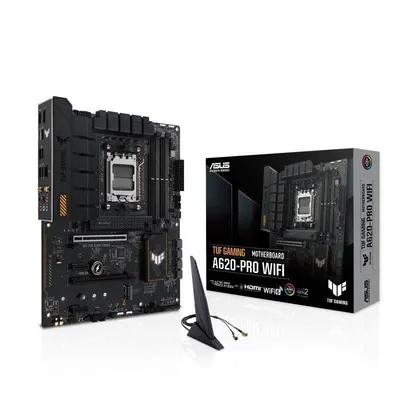 Motherboard ASUS TUF GAMING A620-PRO WIFI AMD A620 Sockel AM5 DDR5 ATX WiFi 6 2.5GbE RGB