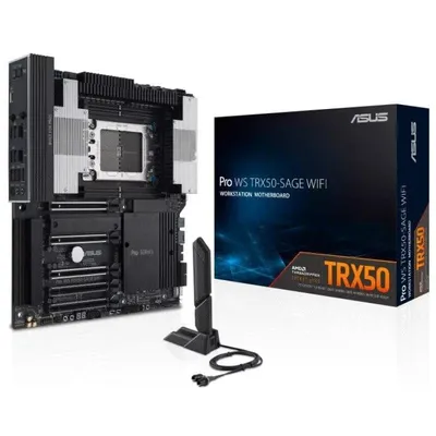 Motherboard ASUS Pro WS TRX50-SAGE WIFI TRX50 sTR5 DDR5 SSI CEB WiFi 7 ECC RAID
