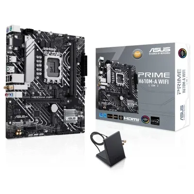 ASUS PRIME H610M-A WIFI Intel H610 LGA 1700 micro ATX
