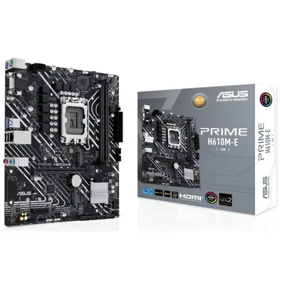 ASUS PRIME H610M-E-CSM Intel H610 LGA 1700 micro ATX