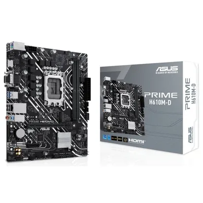 ASUS PRIME H610M-D Intel H610 LGA 1700 micro ATX