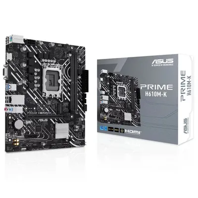 ASUS Prime H610M-K Intel H610 LGA 1700 micro ATX