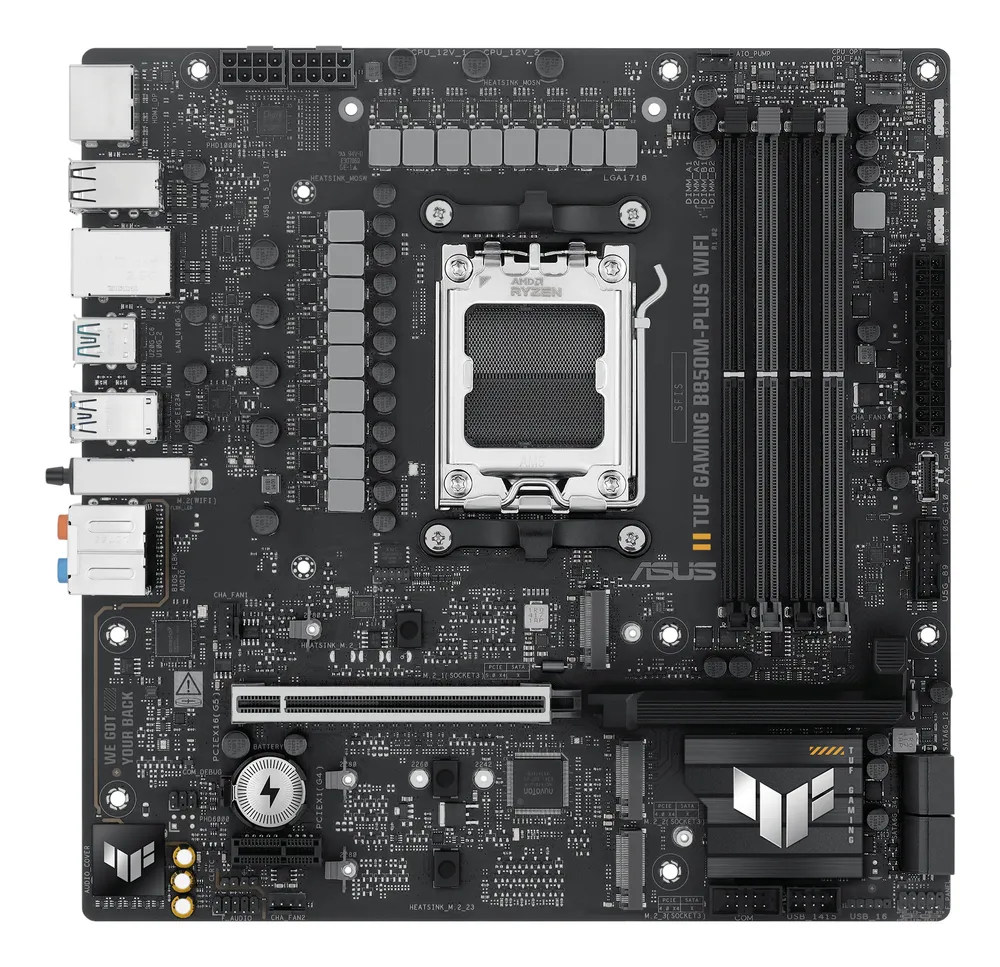 ASUS TUF GAMING B850M-PLUS WIFI AMD B850 Sockel AM5 micro ATX