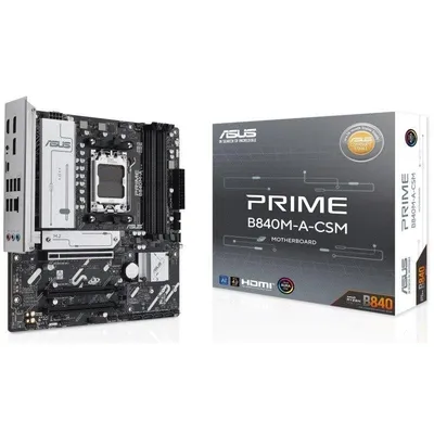 Motherboard ASUS PRIME B840M-A-CSM B840 AM5 DDR5 Micro-ATX 2.5GbE M.2 RAID