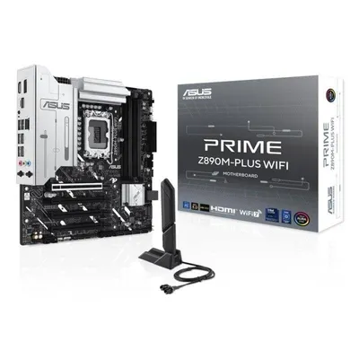 Motherboard ASUS PRIME Z890M-PLUS WIFI Intel Z890 LGA 1851 DDR5 Micro ATX WiFi 7