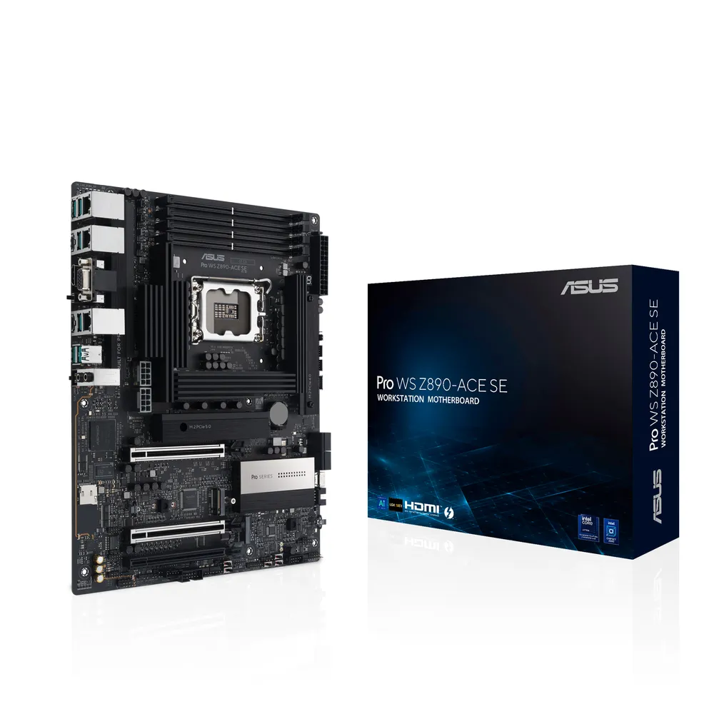ASUS Z890 LGA1851 ATX PRO WS Z890-ACE SE DDR5 Thunderbolt 4 4xM.2-Motherboard