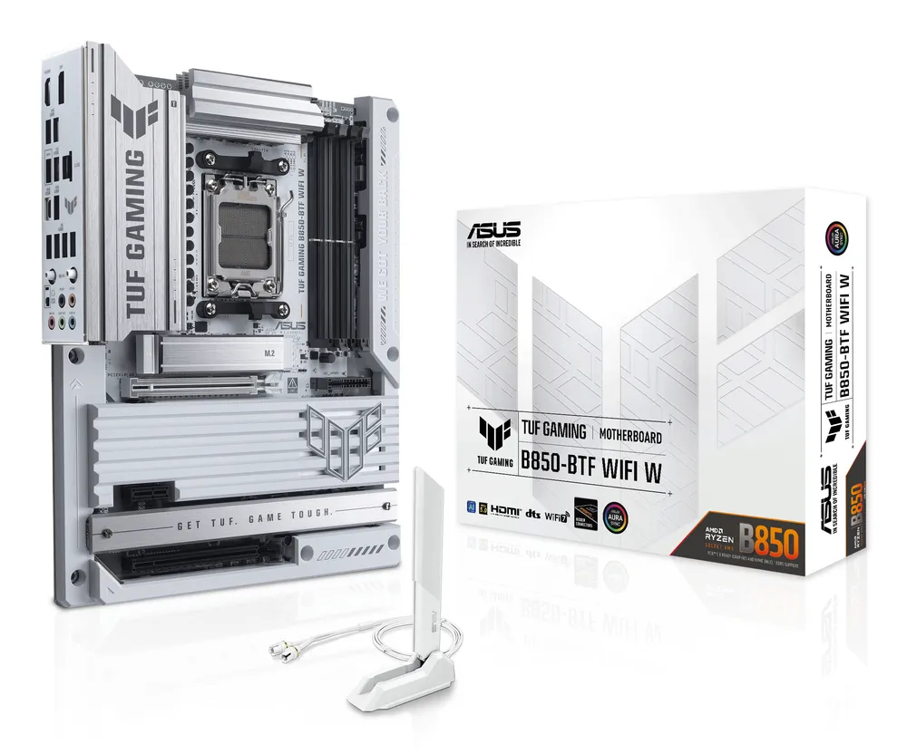 Mainboard ASUS TUF GAMING B850-BTF WIFI W AM5 DDR5 PCIe 5.0 M.2 2.5GbE Wi-Fi 7 Mainboard ASUS TUF GAMING B850-BTF WIFI W AM5 DDR5 PCIe 5.0 M.2 2.5GbE Wi-Fi 7