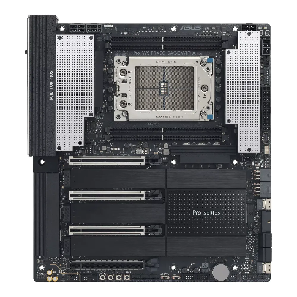 Motherboard ASUS PRO WS TRX50-SAGE WIFI A TRX50 sTR5 DDR5 CEB WiFi 7 10GbE RAID