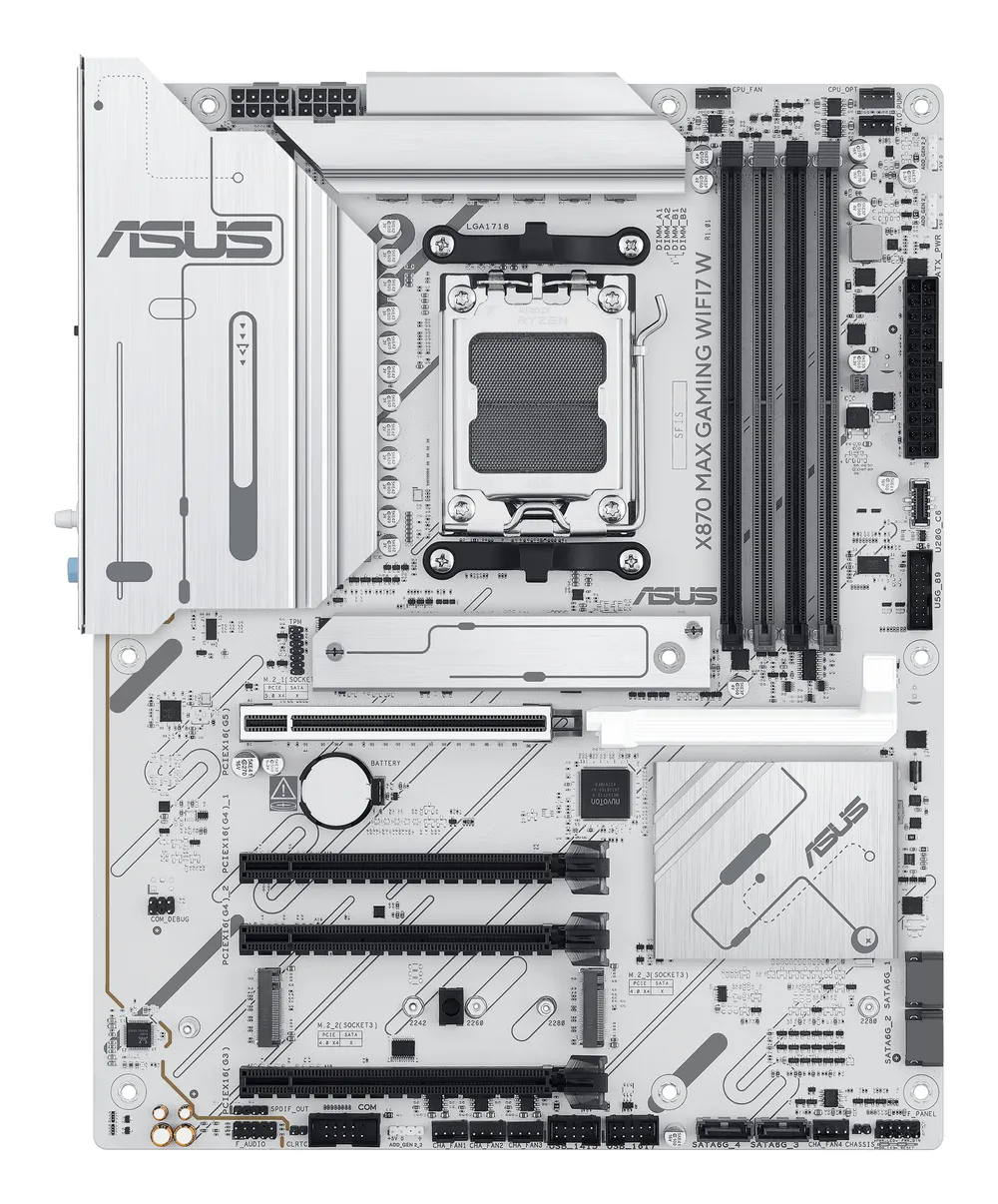 ASUS X870 MAX GAMING WIFI7 W PCIe 5.0