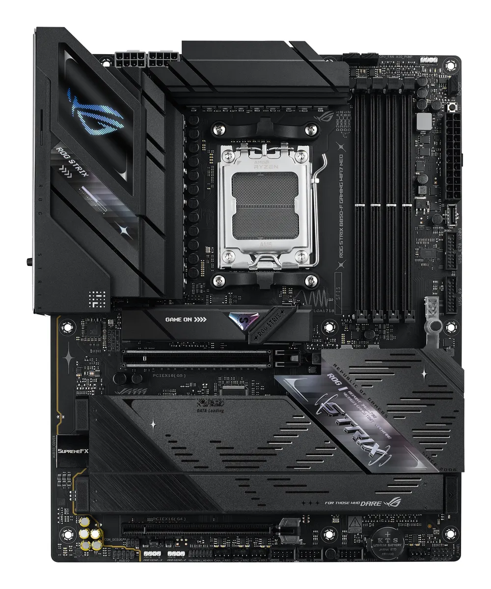 Motherboard ASUS ROG STRIX B850-F GAMING B850 AM5 DDR5 ATX WiFi 7 RGB PCIe 5.0