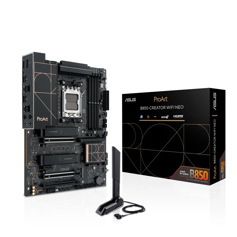 Motherboard ASUS PROART B850-CREATOR WIFI NEO B850 AM5 DDR5 ATX WiFi 7 PCIe 5.0 RAID