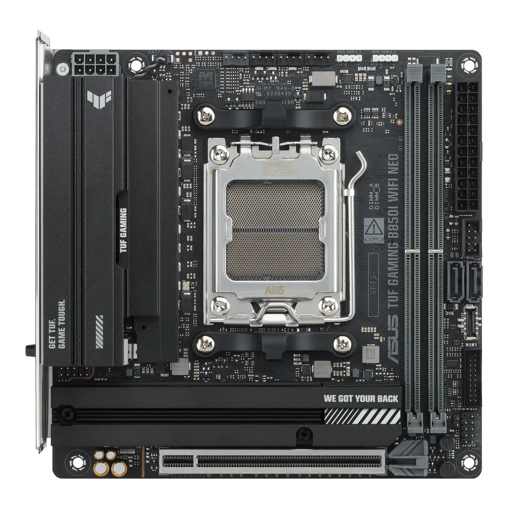 Motherboard ASUS TUF GAMING B850I WIFI NEO B850 AM5 DDR5 Mini ITX WiFi 6E RGB