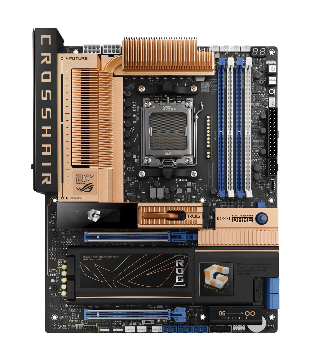 Motherboard ASUS ROG CROSSHAIR 2006 AMD X870E AM5 DDR5 ATX WiFi 7 RGB