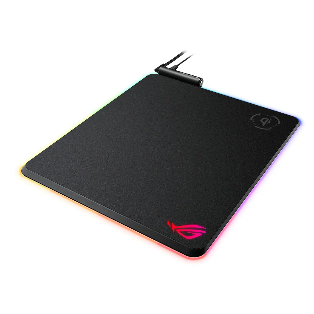 ASUS ROG Balteus Qi Gaming-Mauspad Schwarz