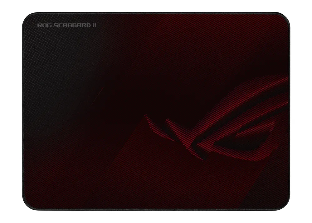 ASUS ROG Scabbard II Gaming-Mauspad Rot