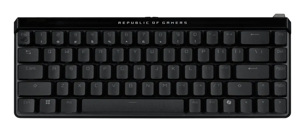 Tastatur ASUS ROG Falchion Ace HFX magnetisch kompakt mit magnetischen Schaltern RGB Deutsch