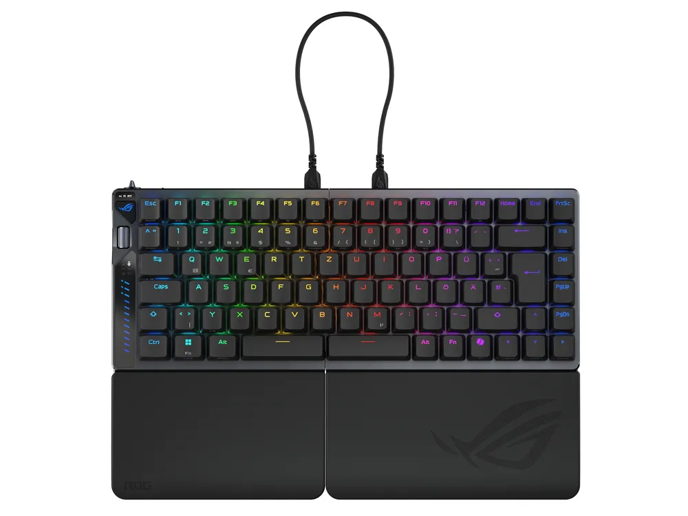 ASUS ROG Falcata | 90mp043h-bkda20 | Verkabelt & Kabellos - USB + RF Wireless + Bluetooth