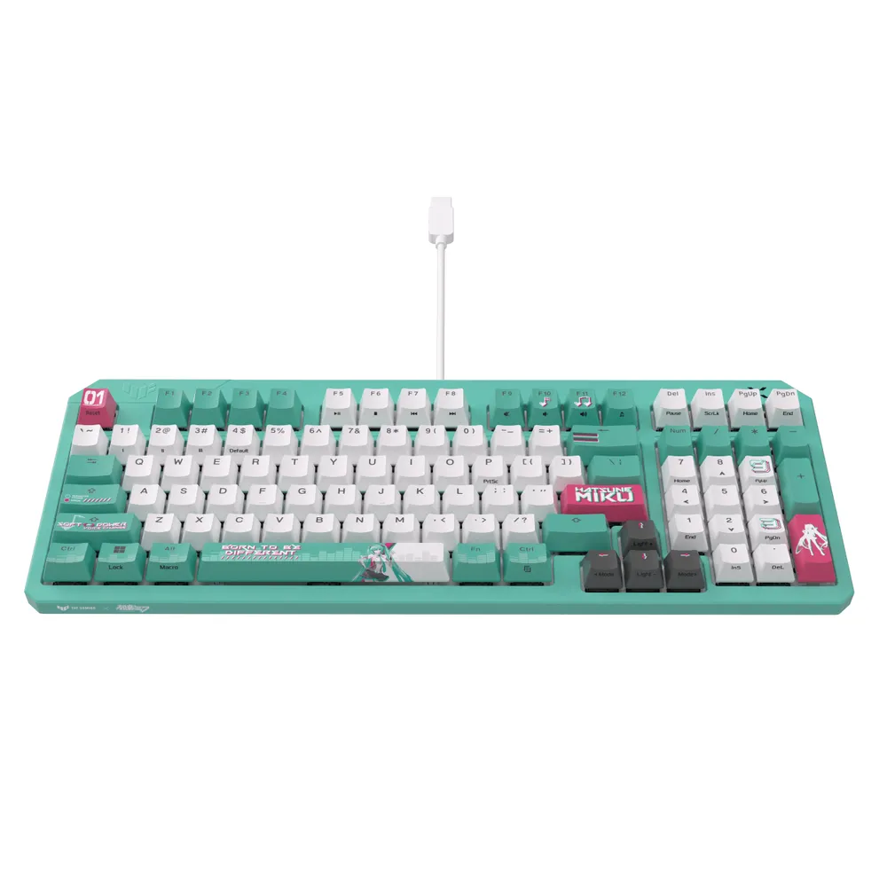 ASUS TUF Gaming K3 Gen II Hatsune Miku Edition | 90mp0460-bkda30 | Volle Größe (100%) - Kabelgebunden