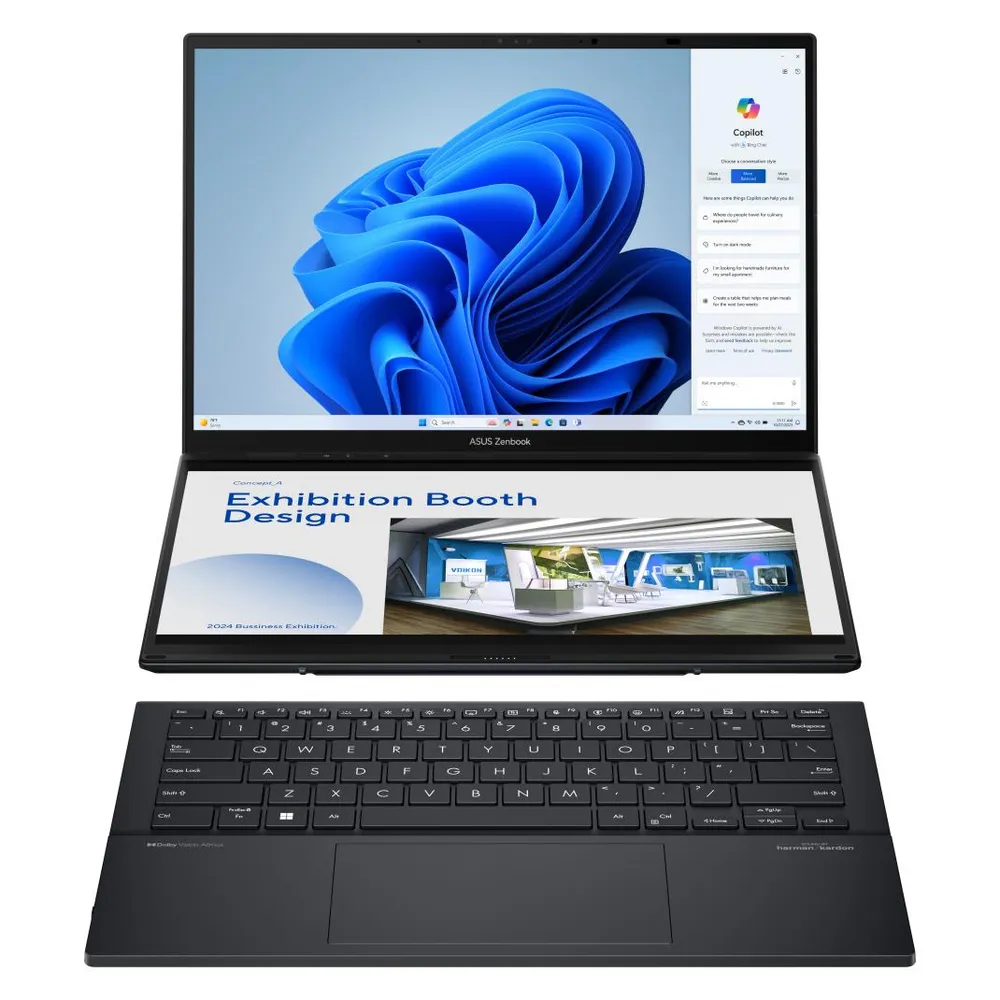 ASUS Zenbook Duo OLED UX8406CA - Core Ultra 9 285H - 16GB RAM - 1TB SSD - DE