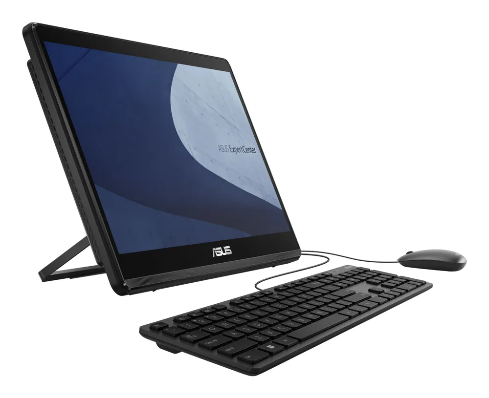 All-in-One PC Asus ExpertCenter E1 E1600WKAT-BMR319M Intel Celeron N4500 8GB 256GB SSD UHD Graphics 15.6" Ohne Betriebssystem Touch Schwarz