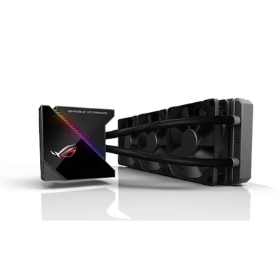 Flüssigkeitskühlung Asus ROG Ryujin 360 394mm 3 Lüfter OLED RGB