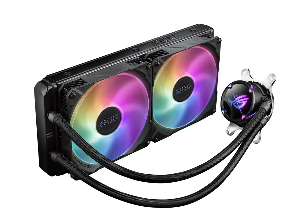Flüssigkeitskühlung Asus ROG STRIX LC II 280 ARGB 280mm 2 RGB-Lüfter