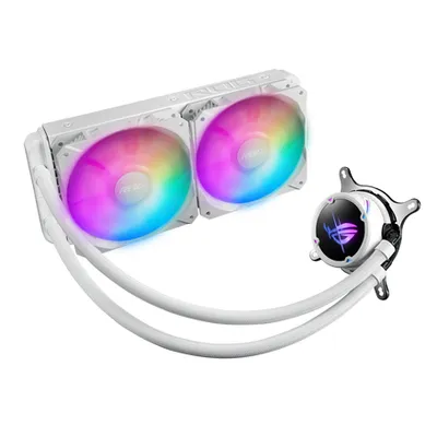 Refrigeración Líquida ASUS ROG STRIX LC II 240mm 2 Ventiladores ARGB Blanco