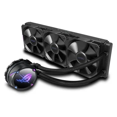 ASUS ROG Strix LC II 360 Flüssigkeitskühlsatz, 360 mm, Schwarz