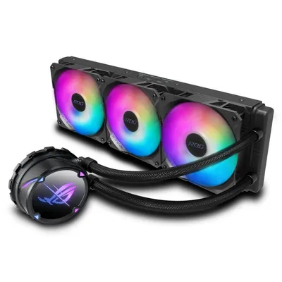 ASUS ROG STRIX LC II 360 ARGB Prozessor All-in-One-Flüssigkeitskühler 12 cm Schwarz