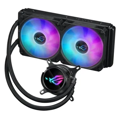 Flüssigkeitskühlung ASUS ROG Strix LC III 240mm 2 Lüfter ARGB LCD