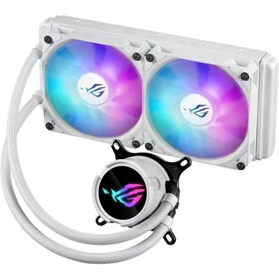 Flüssigkeitskühlung ASUS ROG Strix LC III 240mm 2 Lüfter ARGB Weiß