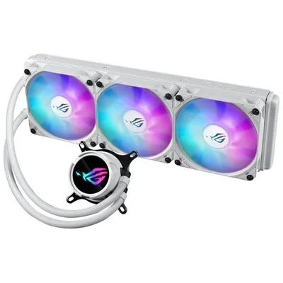 Flüssigkeitskühlung ASUS ROG Strix LC III 360mm 3 Lüfter ARGB Weiß