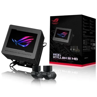 Wasserkühlung ASUS ROG Ryujin III WB LCD 3,5" 1 Lüfter Integriert
