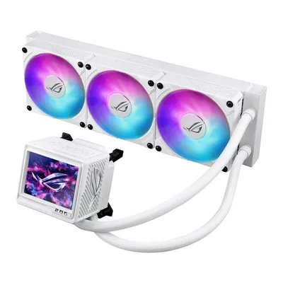 Flüssigkeitskühlung Asus ROG Ryujin III 360mm 3 Lüfter ARGB Weiß