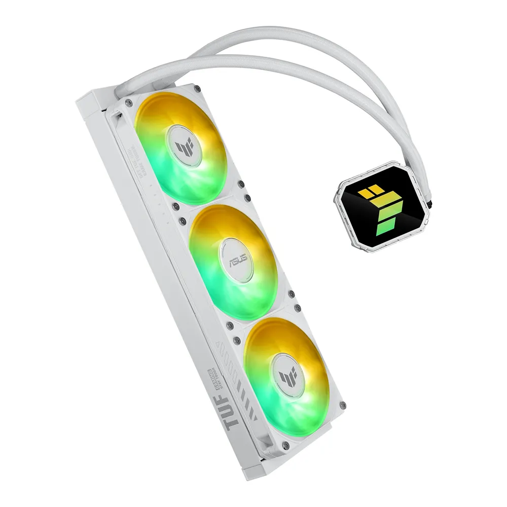 Refrigerung Flüssig ASUS TUF Gaming LC III 360 ARGB White 360mm 3 Lüfter ARGB