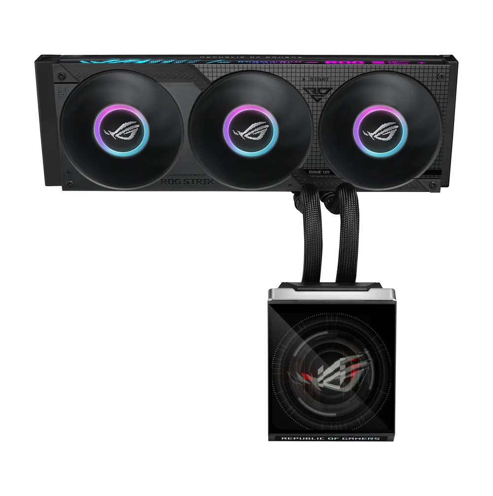 Flüssigkeitskühlung ASUS ROG Strix SLC IV 360 ARGB LCD 360mm 3 Lüfter ARGB