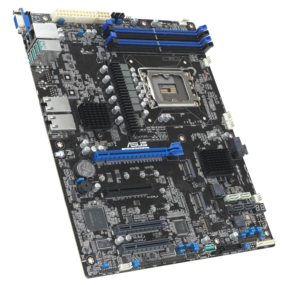 Motherboard ASUS P13R-E/10G-2T Intel C266 LGA1700 DDR5 ATX 10GbE Server ECC