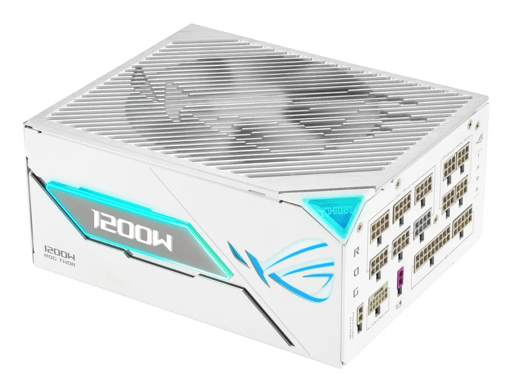 ASUS ROG THOR-1200P3 1200W 80 PLUS Platinum Netzteil modular RGB weiß