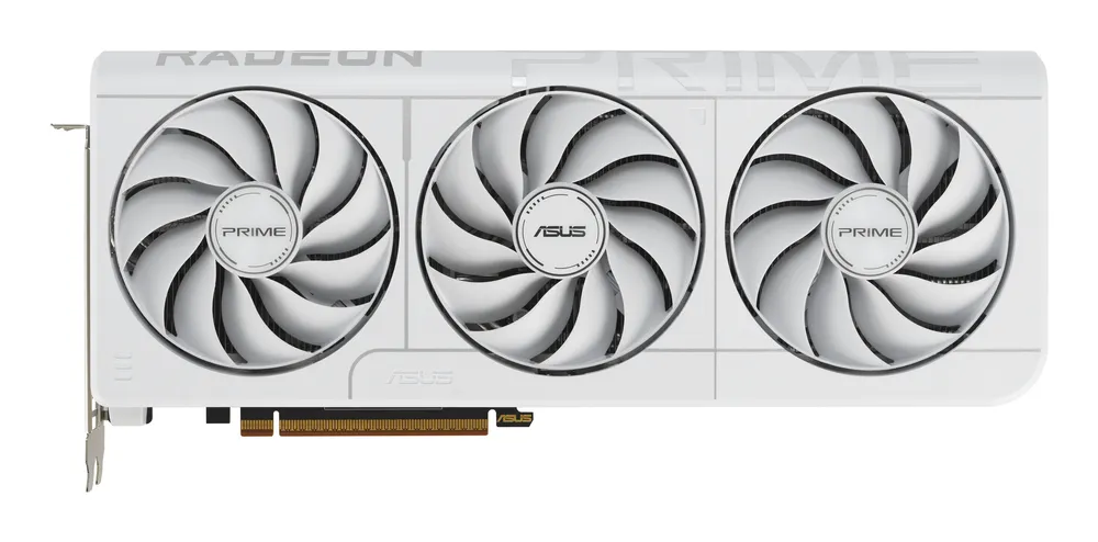 Grafikkarte Asus Radeon RX 9070 XT PRIME WHITE 16GB GDDR6 PCI Express 5.0