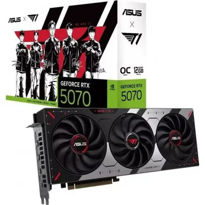 ASUS GeForce RTX 5070 OC Grafikkarte 12GB GDDR7 DLSS4 Reflex 2 RTX KI Aktive Premium-Kühlung