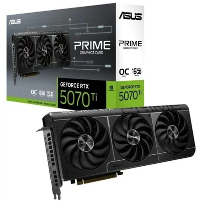 Grafikkarte ASUS PRIME GeForce RTX 5070 Ti OC 16GB GDDR7 Reflex 2 RTX AI DLSS4